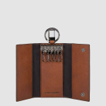 Ключница Piquadro Black Square/Tabacco