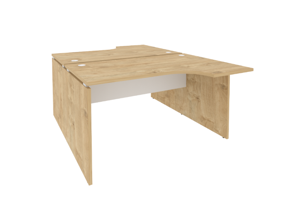 Рабочая станция ЛДСП на 2 места 2395 Onix