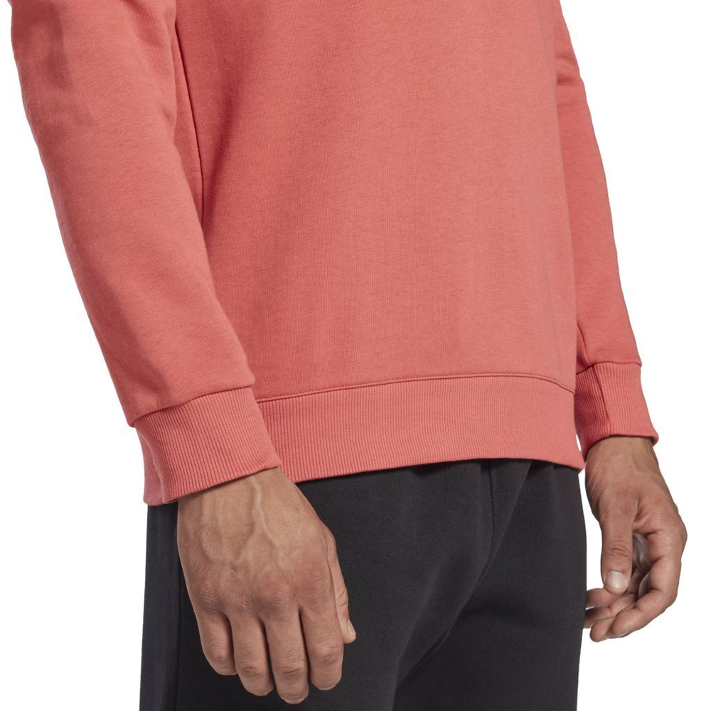 Мужская теннисная кофта Reebok Identity Crew Sweatshirt M - Розовый