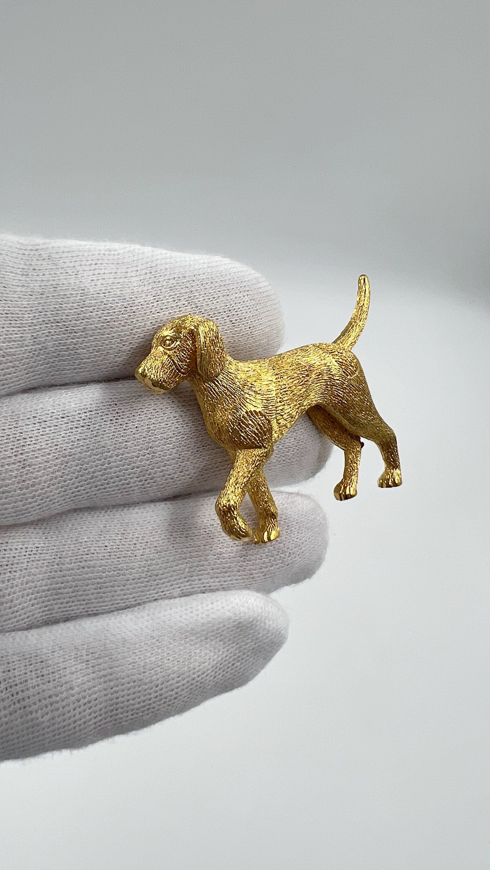 Брошь собака Burberry