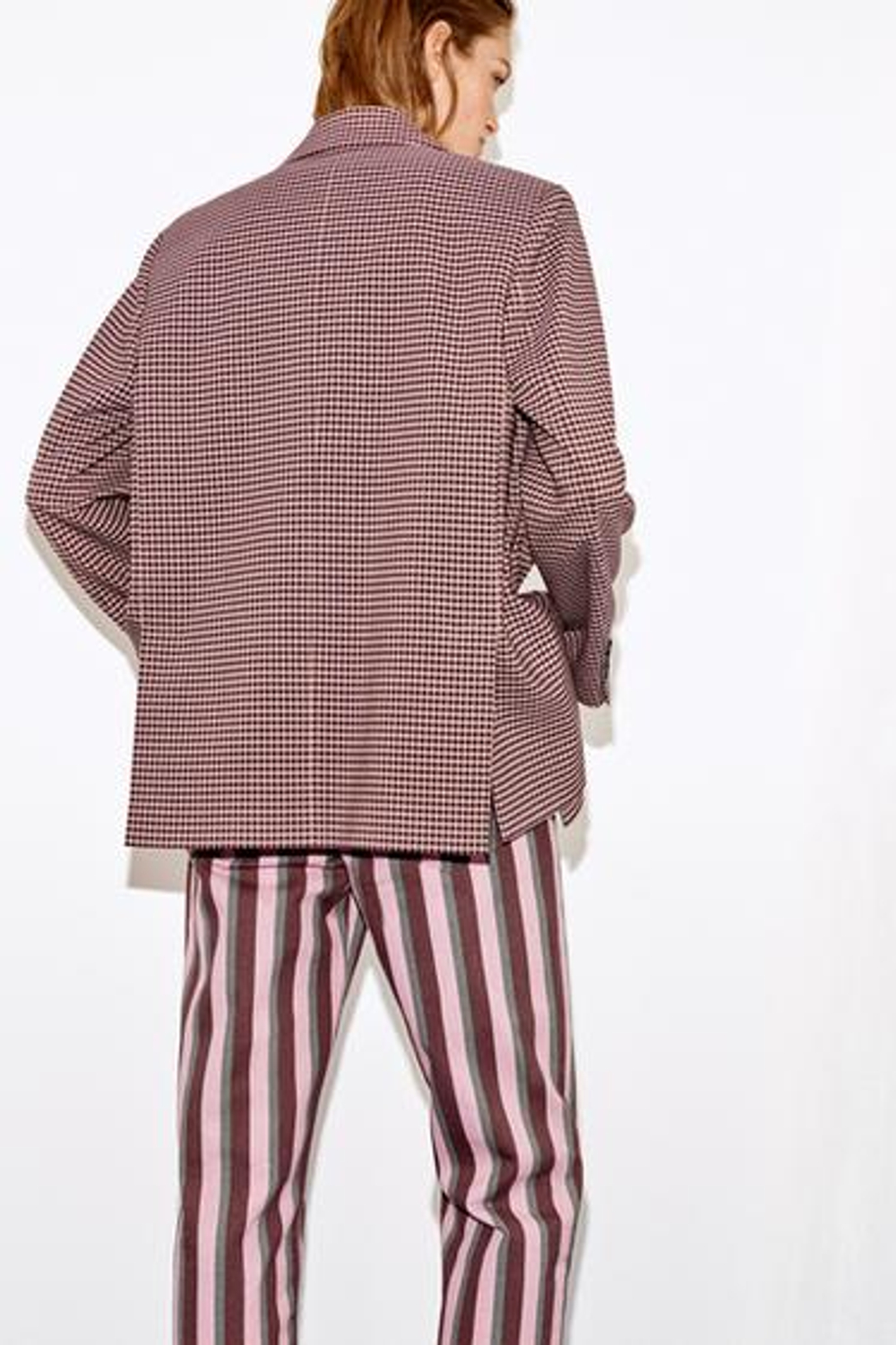 ПОТИКАРЕЛИ КРУВАЗЕ ОВЕРСАЙЗ БЛЕЙЗЕР - ZARA