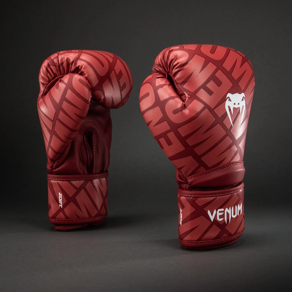 Боксёрские перчатки Venum Contender 1.5 XT 3D Boxing cherry red/white