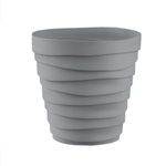 Кашпо "Бархан" (1,4л) Цв. Серый жемчуг