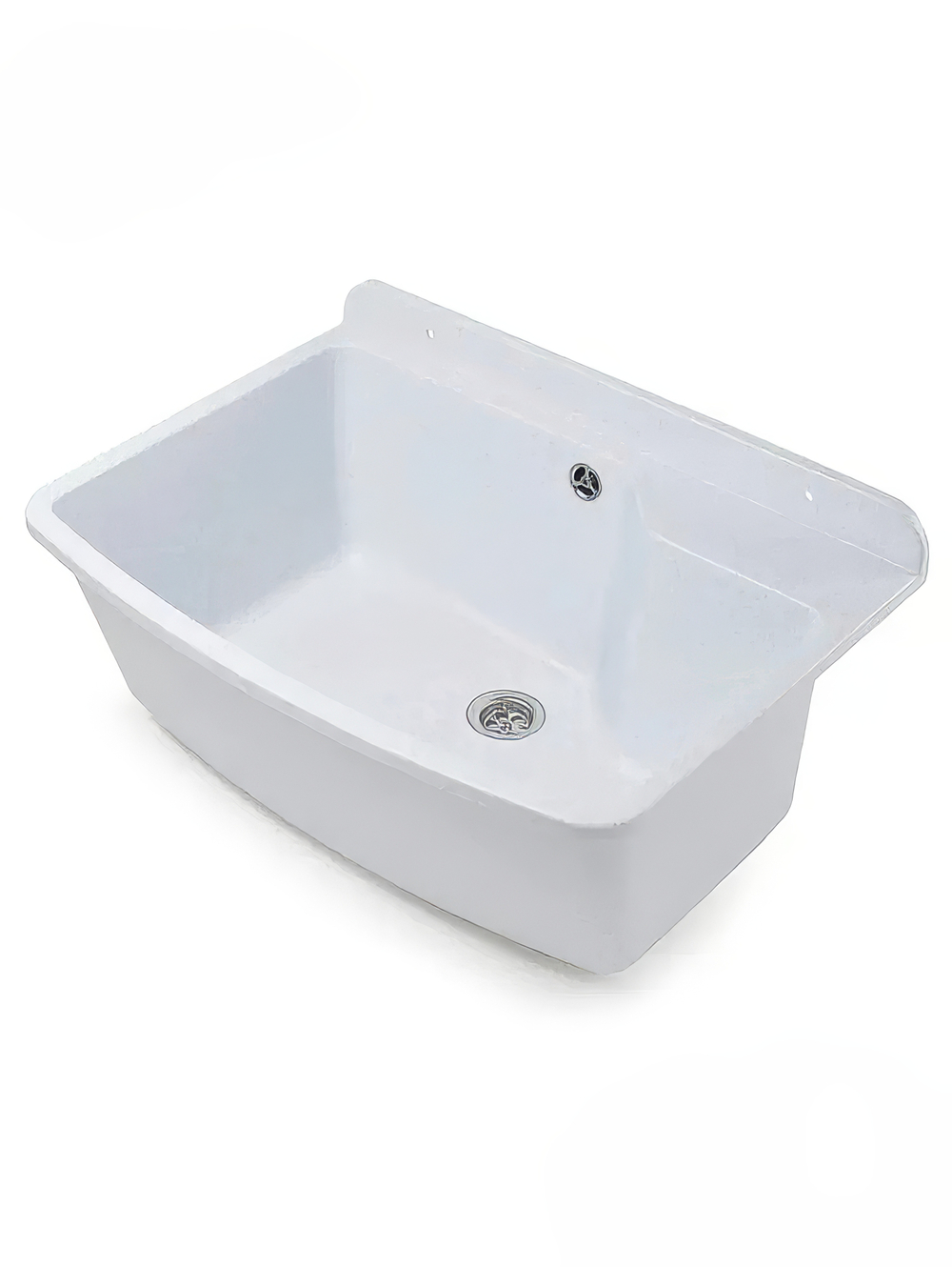 Пластиковая техническая раковина MAXIMUS WHITE