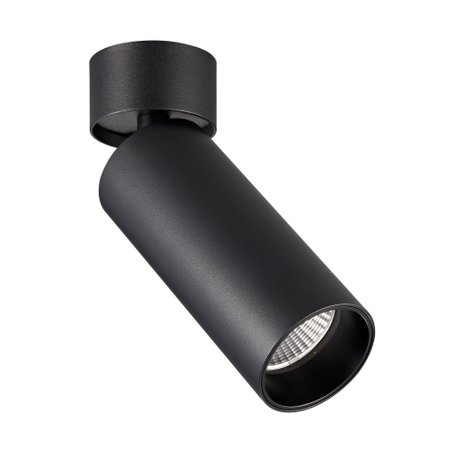 ST171.432.07 Светильник потолочный Черный LED 1*7W 2700K 560Lm Ra>90 60° IP20 D52xH130 220-240VV Накладные светильники