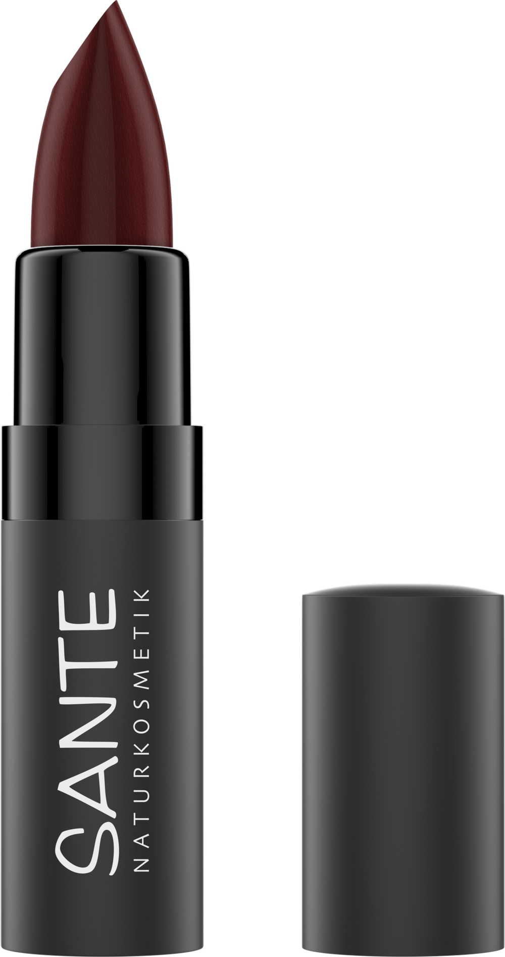 ГУБНАЯ ПОМАДА МАТОВАЯ № 08 "СОЛНЕЧНАЯ ВИШНЯ" (SANTE)
