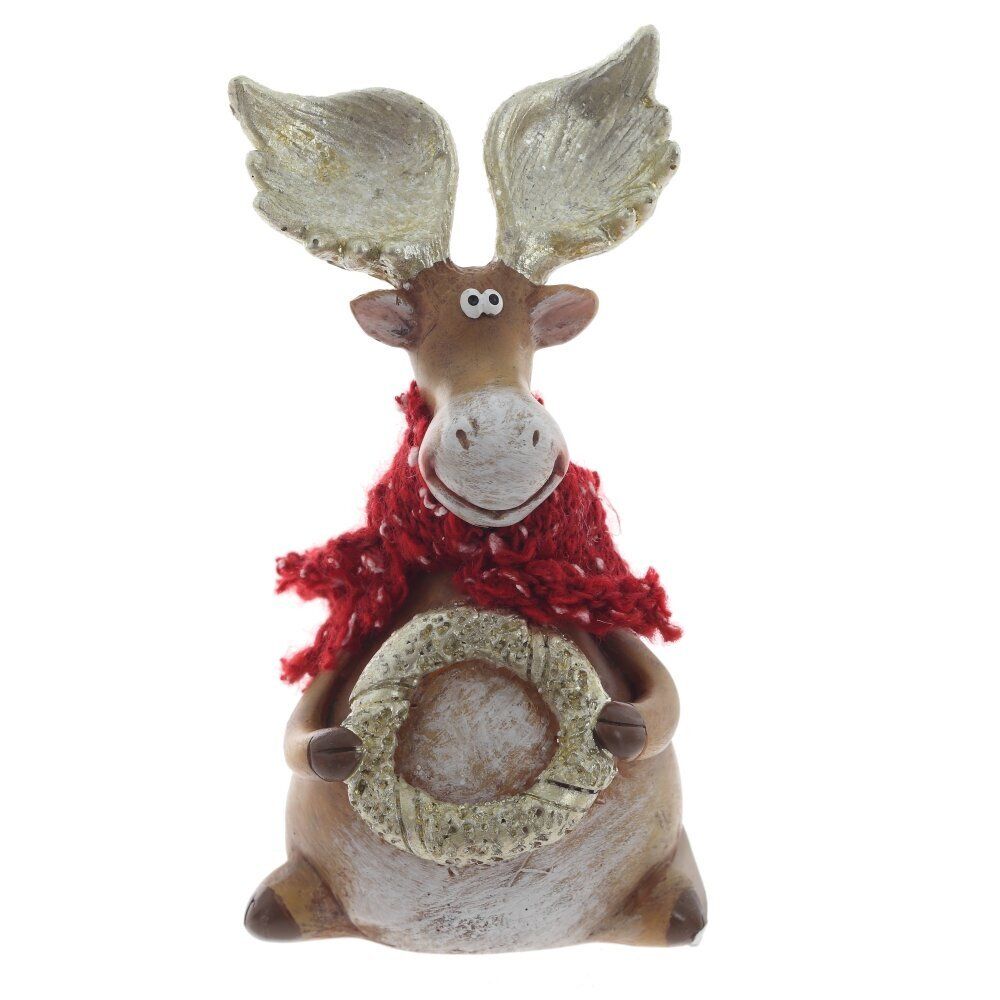 GAEM Фигурка декоративная "Олень", L6,5 W5,5 H19,5 см, 2в.