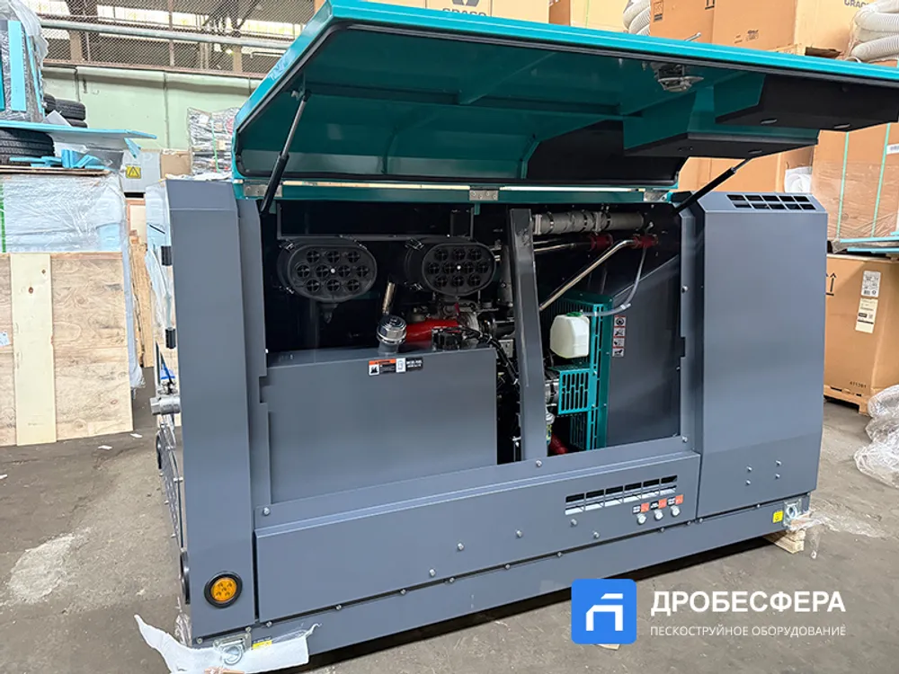 Дизельный винтовой компрессор MASTER BLAST MB142B