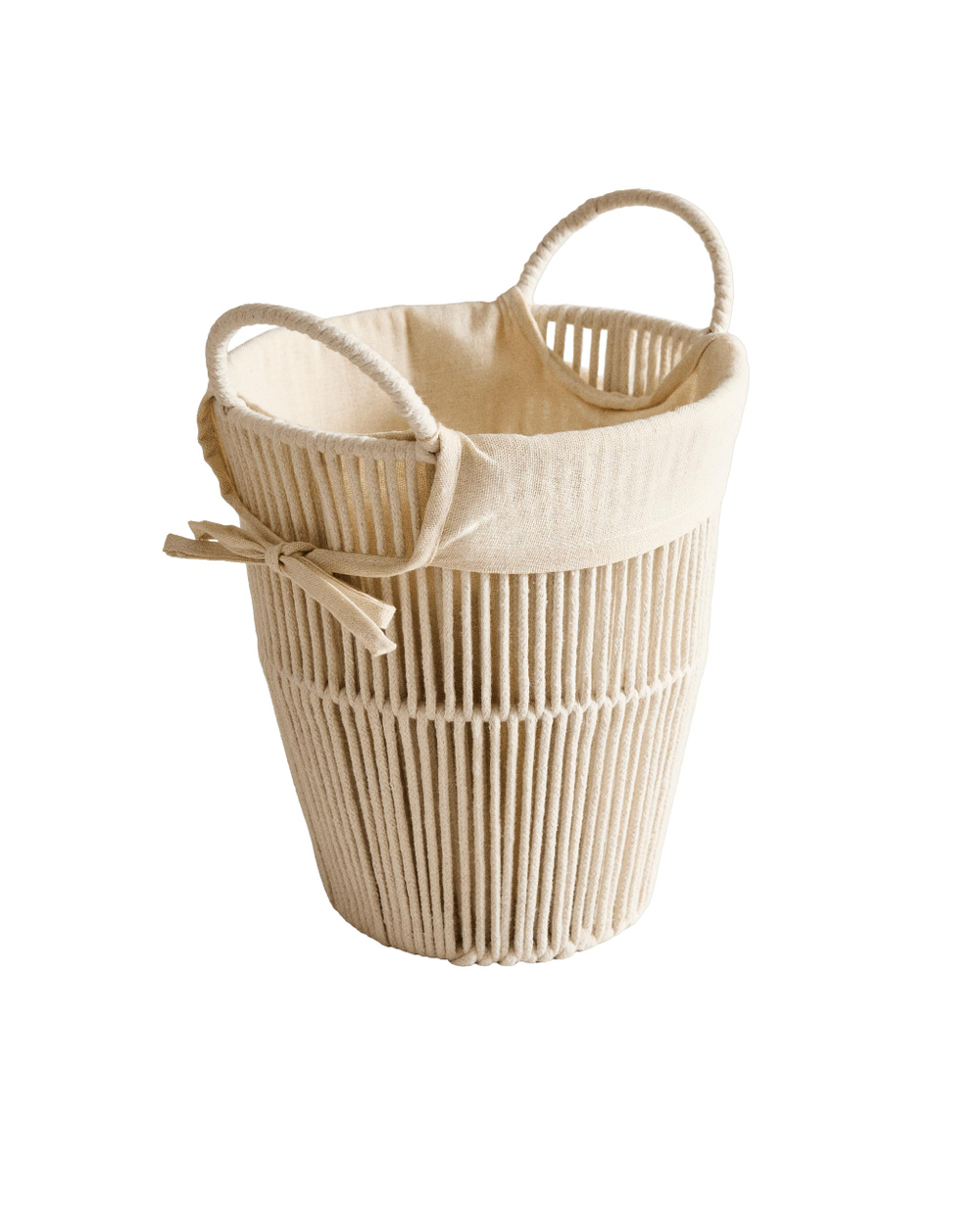 Zara Home Корзина из нержавеющей стали, цвет бежевый, 31 см