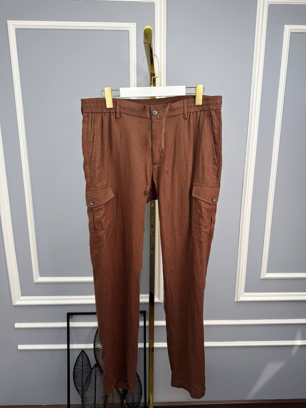 Льняной костюм Brunello Cucinelli