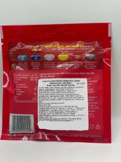 Драже жевательное Jelly Belly Super Hero Wonder Woman, 60гр