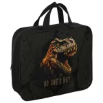 Папка с ручками А4, Brauberg, широкая, Dino attack, ткань, молния