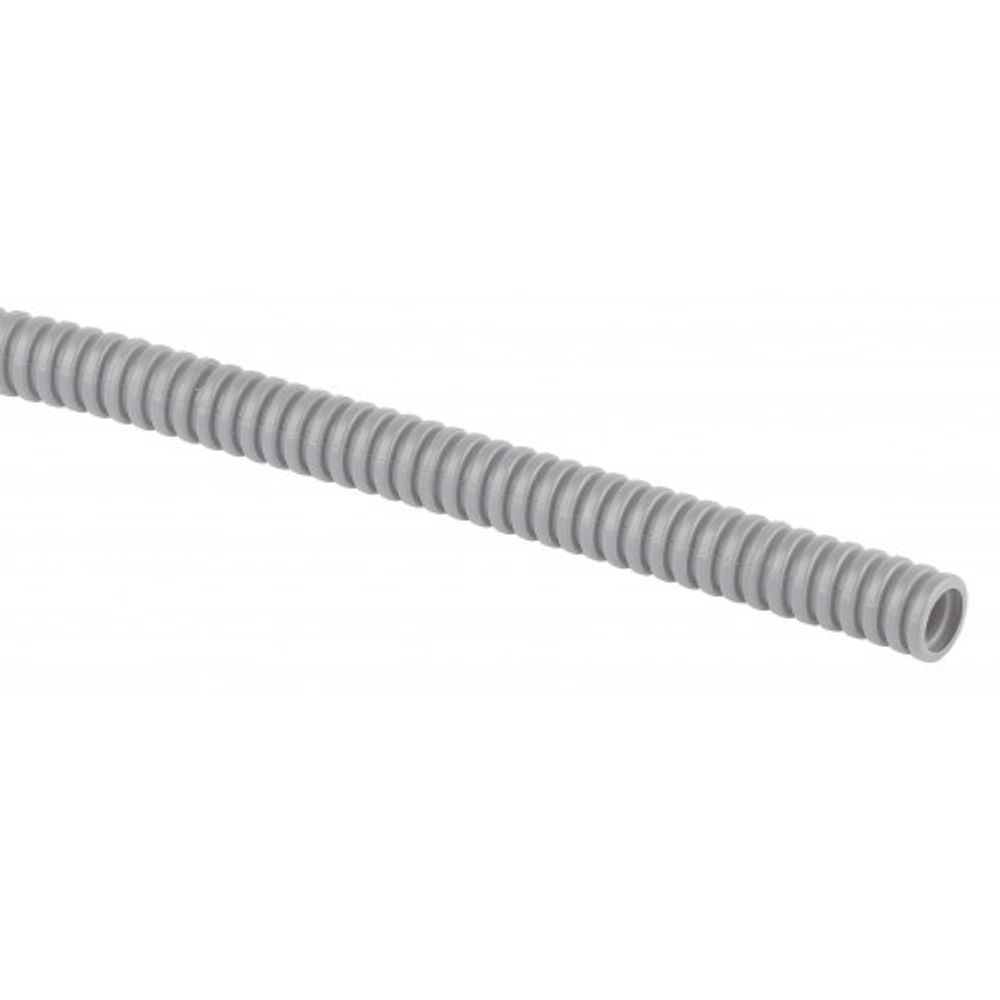 Труба гофрированная ПВХ ЭРА GOFR-40-25-PVC-T тяжелая серая d 40мм с зондом 25м | Трубы гладкие и гофрированные