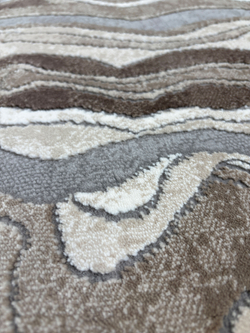 Ковер Safir 00841С Grey/Brown Нестандартная