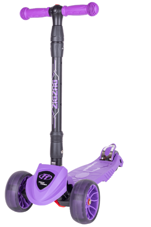 Самокат Tech Team ZigZag purple 1/4 фиолетовый