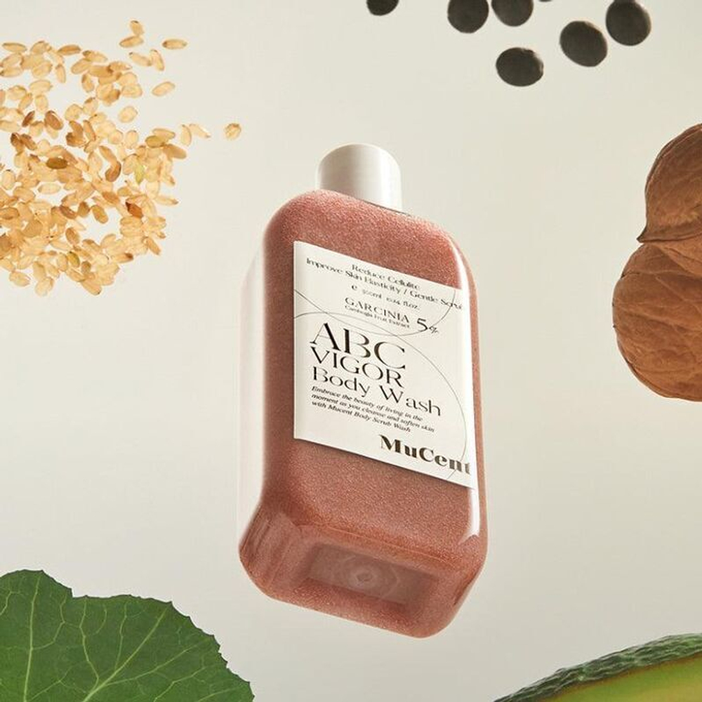 MUCENT Гель для душа Красный бархат Цветочно-древесный аромат  ABC VIGOR BODY WASH 02 (RED VELVET) 300мл.