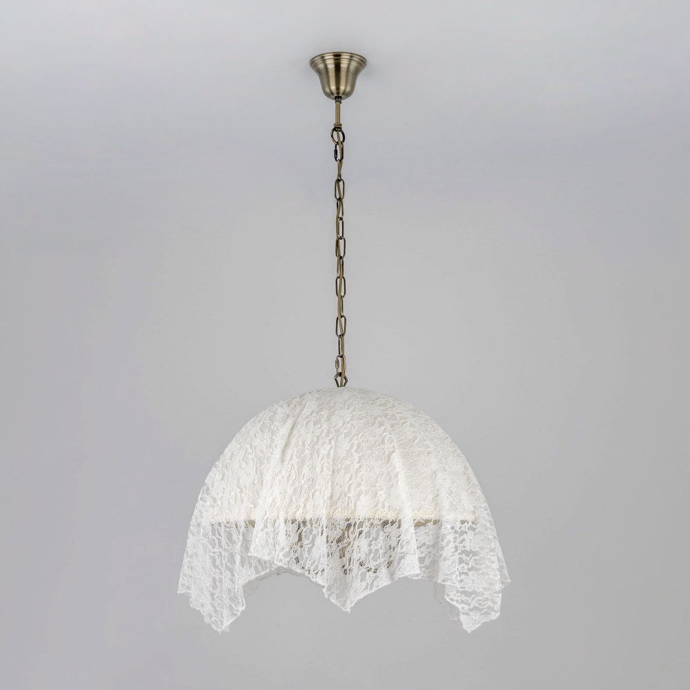 Citilux Базель CL407134 Люстра подвесная с абажуром Кружево