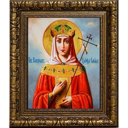 Елена Святая равноапостольная царица. Икона на холсте.