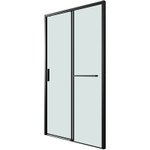 Душевая дверь Grossman Style 100 100.K33.05.100.21.00 профиль Черный матовый стекло прозрачное