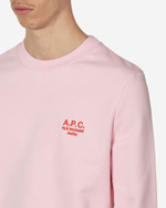 A.P.C. Толстовка Rider С Круглым Вырезом Розового Цвета