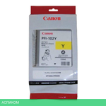 Картридж Canon PFI-102Y желтый (0898B001)
