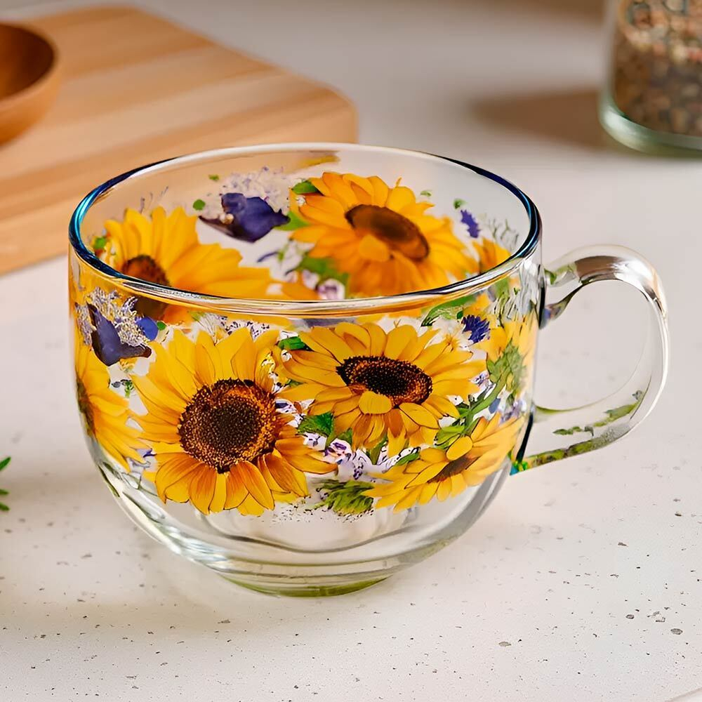 Бульонница 450мл "Подсолнухи"