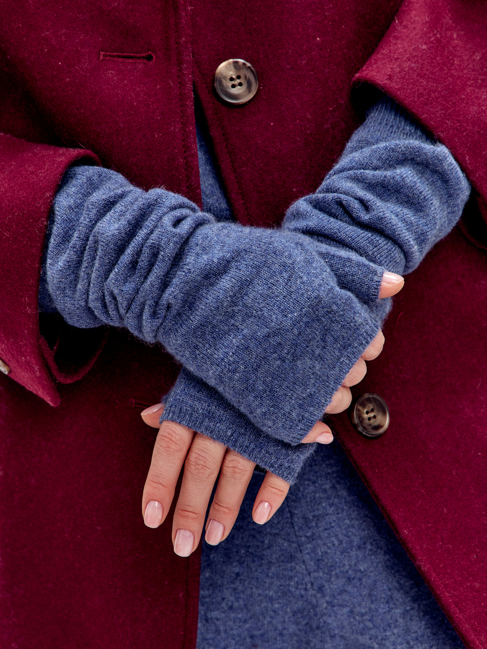 Митенки из кашемира