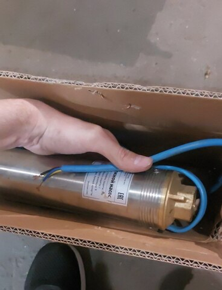 Насос скважинный центробежный Belamos TF3-60, 45 л/мин, Н-60 м, Ø-3", каб.35 м (уценка 4.1)