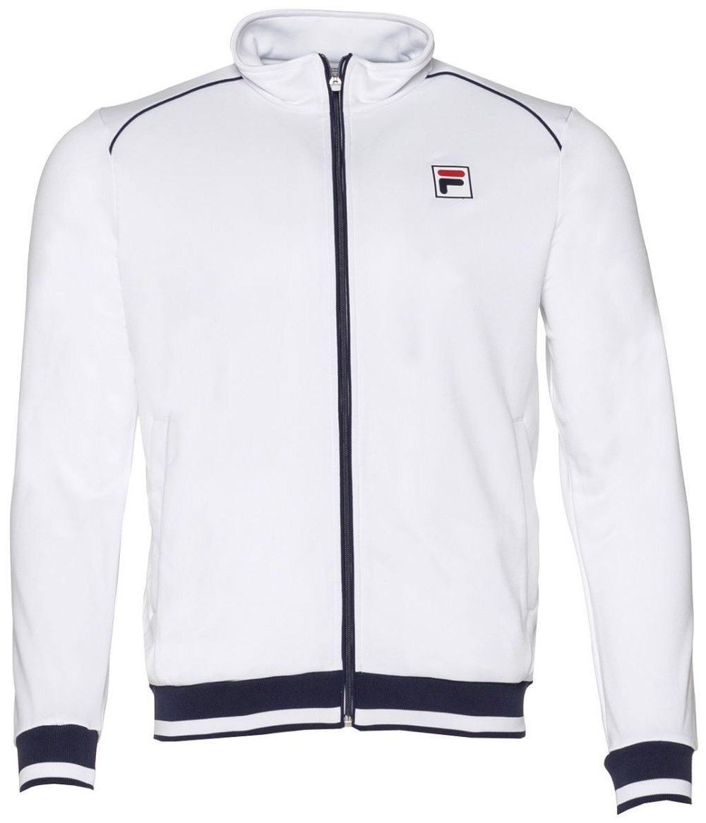 Кофта для мальчика теннисная Fila Jacket Ben Kids - белый