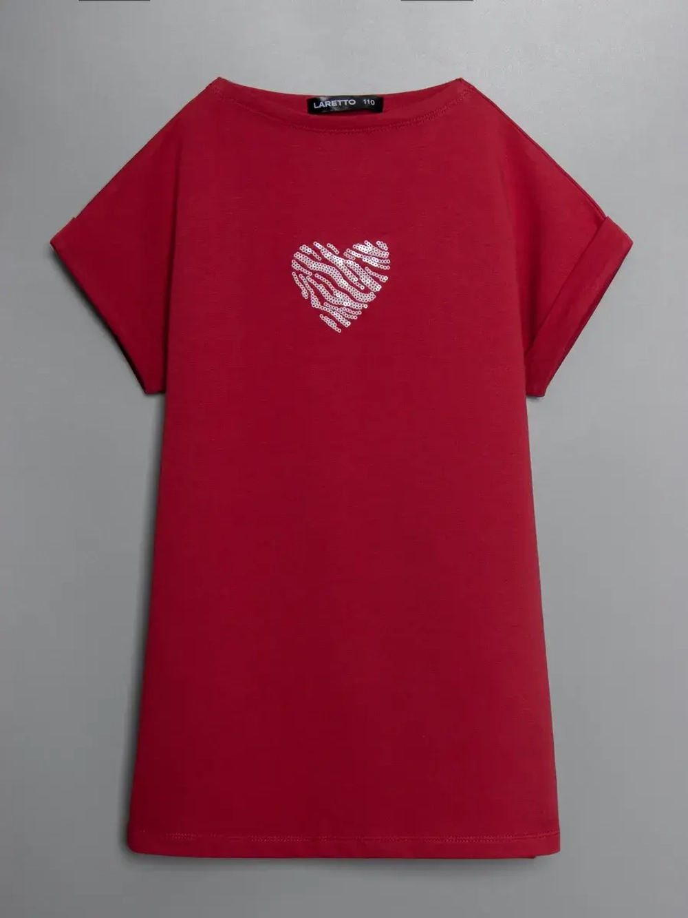 Платье туника оверсайз для девочки