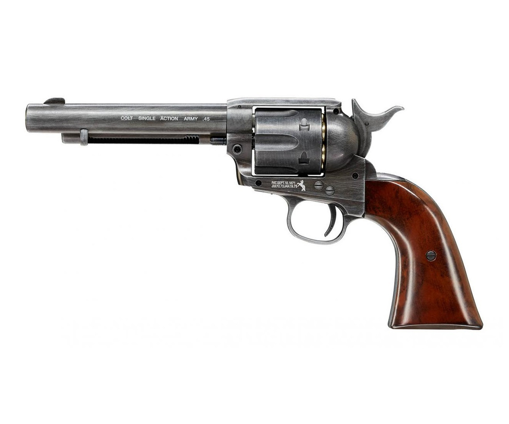 Пневматический револьвер Umarex Colt SAA.45 BB Antique
