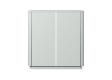 Шкаф Tammi 2 двери низкий (светло-серый)
