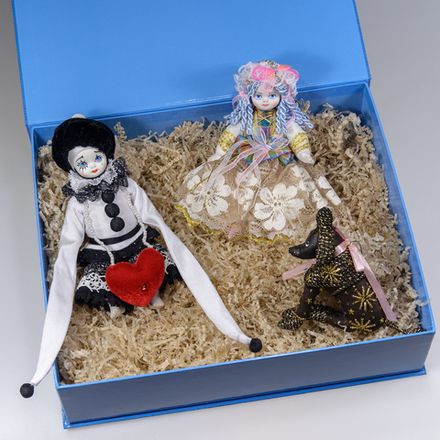 Набор ёлочных игрушек Золотой Ключик