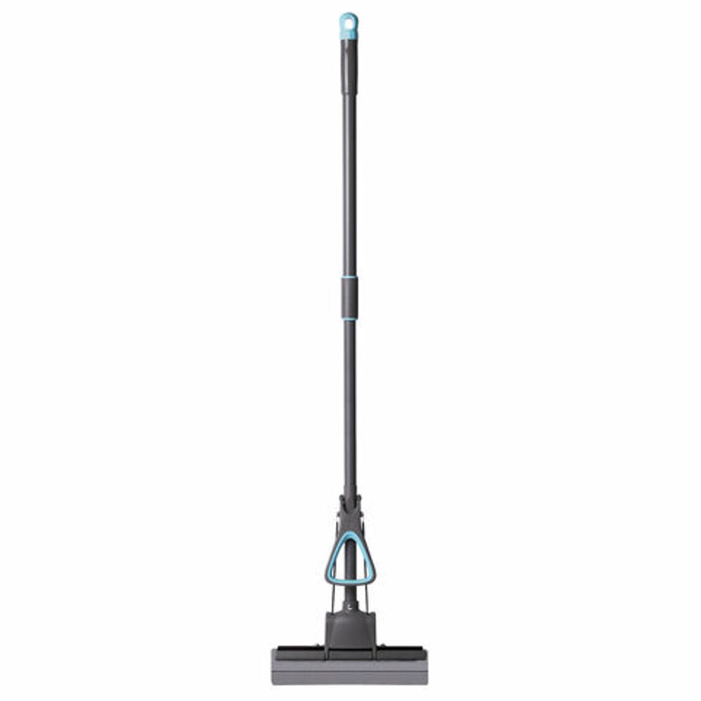 Швабра самоотжимная, роликовый отжим, насадка PVA 27 см, телескопический черенок 84-122 см, LAIMA HOME, 606803