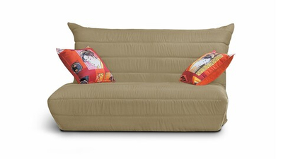 Диван Карат Лайт Strong 01 160*105*88 см,  Рогожка Аккордеон Фиеста