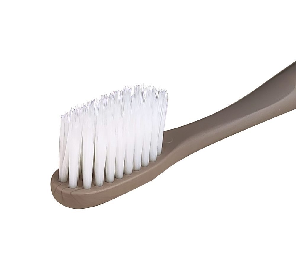 Dental Care Щетка зубная c наночастицами серебра, цвет серо-коричневый - nano silver pectrum, 1шт