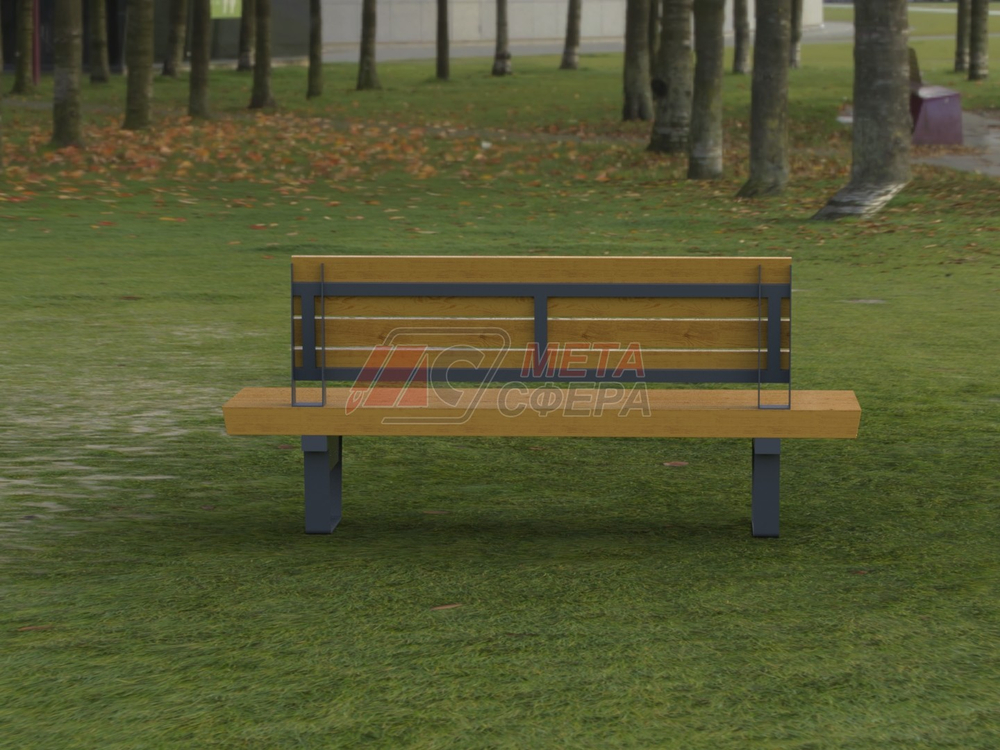 Скамейка Rail Road 02 продольная