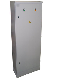 Шкаф АВР 1600А 2 ввода IP54 с секционным автоматом Бюджетный (комплектующие IEK и ESQ)