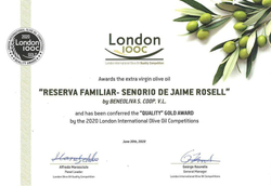 Оливковое масло Senorio de Jaime Rossell MAXIMUM Extra Virgin 500ml, Испания