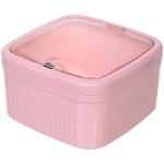 Контейнер для мусора»Стайл»1,6л розовый 163