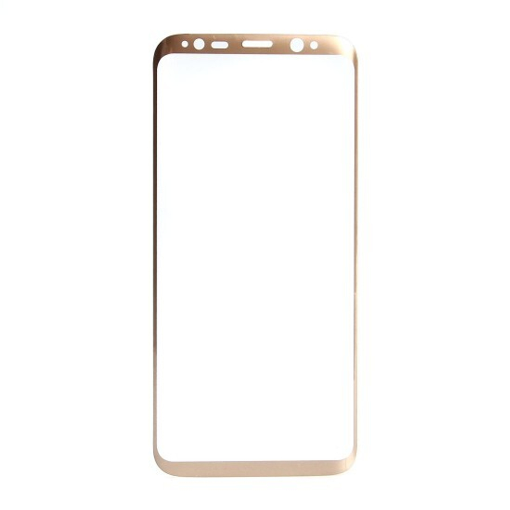 Защитное стекло для Samsung Galaxy S8 на полный экран, 008742 Белый