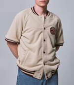 Short Sleeve Bomber Бежевый