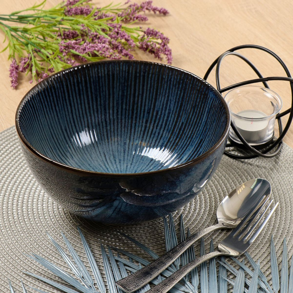 Салатник керам, кругл, 21 см, Moon Style, Daniks, Y4-3110