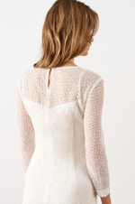 51543 Платье женское (молочный)