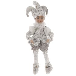 GAEM Игрушка набивная "Клоун" (муз, движ), L16 W13 H45 см (полка 24 см.)