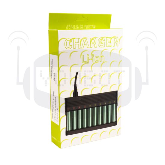 Универсальное зарядное 10810A на 10 слотов 18650-26650