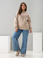 Толстовка Кис-090/бежевый-п