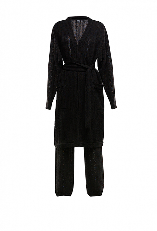 Костюм трикотажный черный 01-01-24 SS