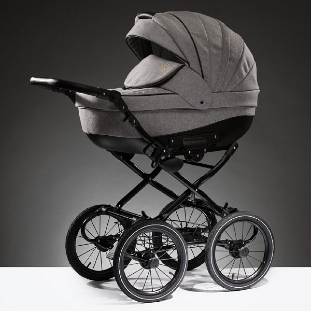 Детская коляска Esperanza Lotus Boss Classic 2 в 1 (Серый)