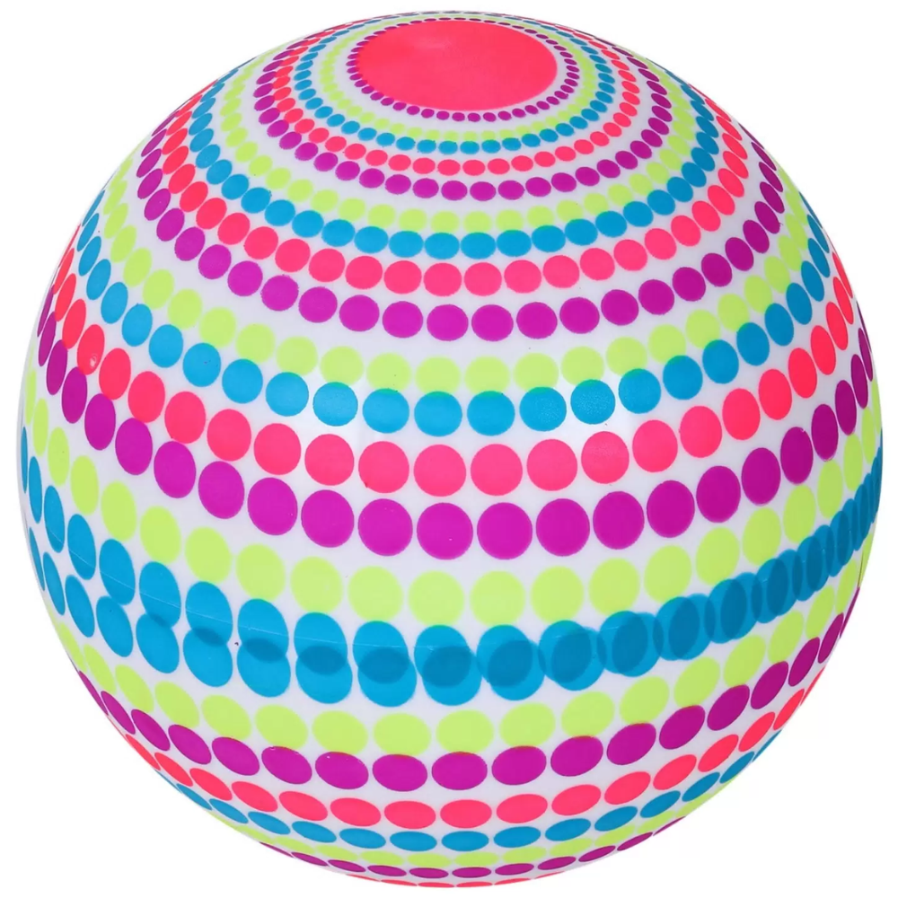 Мяч резиновый детский яркий